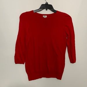 Worthington Red Sweater